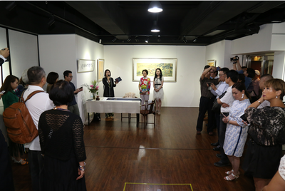 丹青傳韻 愛(ài)新覺(jué)羅文嘉、恒錦宮廷畫展在港舉辦 共促文化藝術(shù)交融